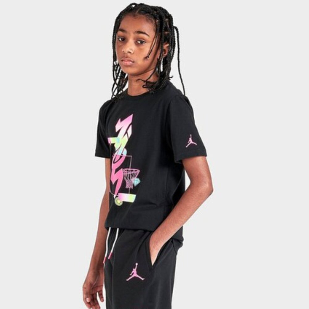 Jordan Zion Williamson Dri-FIT Graphic T-Shirt – Size Small (Youth/Unisex)